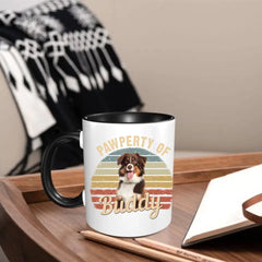 Custom Photo Pawperty Of - Gift For Dog Lovers - Personalized Mug