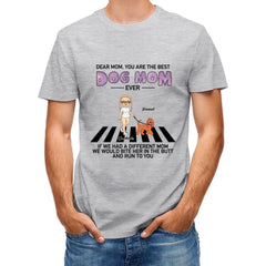 Personalized Custom T Shirt - Dogs Run To You, Gift For Dog Mom