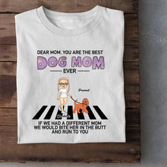 Personalized Custom T Shirt - Dogs Run To You, Gift For Dog Mom