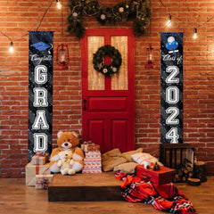 Personalisiertes Glückwunsch-Grad-Banner mit Foto, 3-teiliges Set, Abschluss-Banner, Abschlussgeschenk