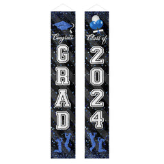 Personalisiertes Glückwunsch-Grad-Banner mit Foto, 3-teiliges Set, Abschluss-Banner, Abschlussgeschenk