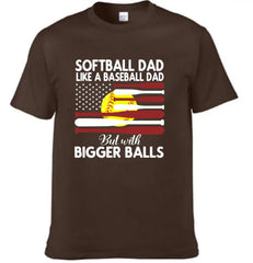 Softball T-shirt,  Gift For Dad, Gift For Softball Lovers