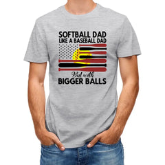 Softball T-shirt,  Gift For Dad, Gift For Softball Lovers