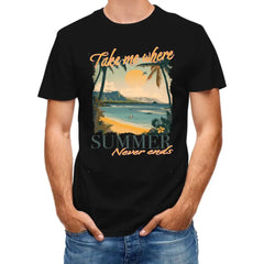 Take Me Where Summer Never Ends Summer T-Shirt