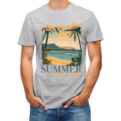 Take Me Where Summer Never Ends Summer T-Shirt