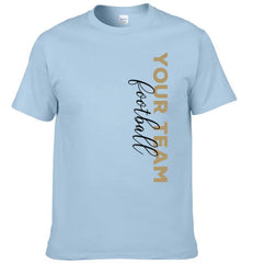 Game Day - Personalised Name And Number 2 Sided T-Shirt - A Gift For Football Supporters,Players