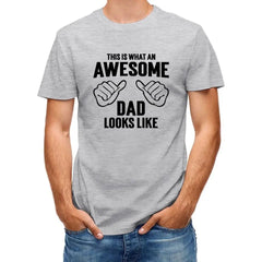 AWESOME DAD T-Shirt - This Is What An Dad Looks Like - OLESA