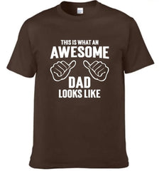 AWESOME DAD T-Shirt - This Is What An Dad Looks Like - OLESA