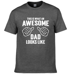 AWESOME DAD T-Shirt - This Is What An Dad Looks Like - OLESA