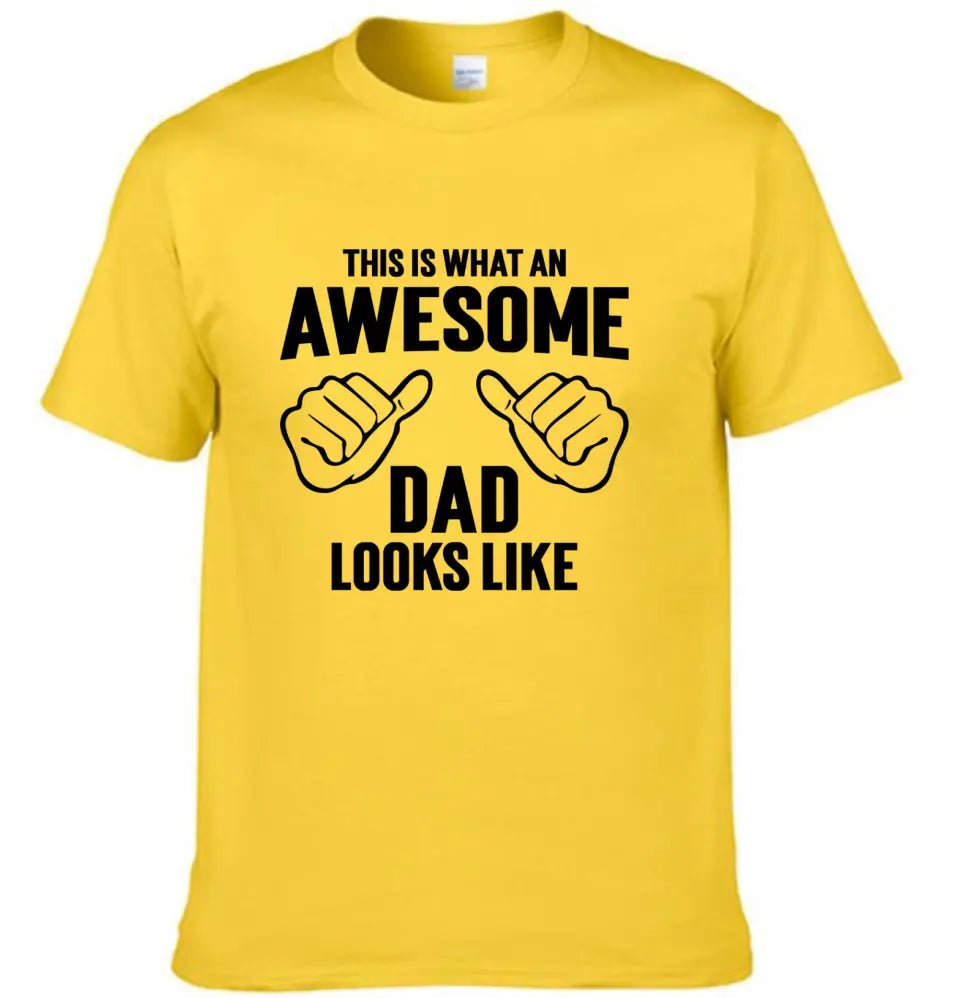 AWESOME DAD T-Shirt - This Is What An Dad Looks Like - OLESA