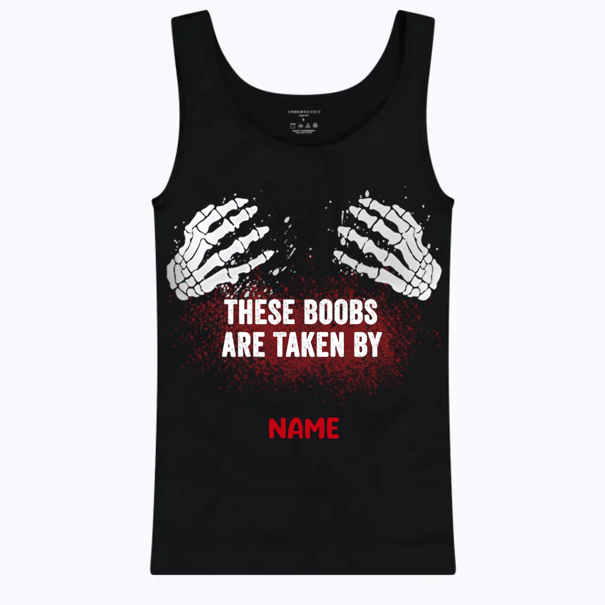Beard - These boobs are taken by - Custom Name - OLESA