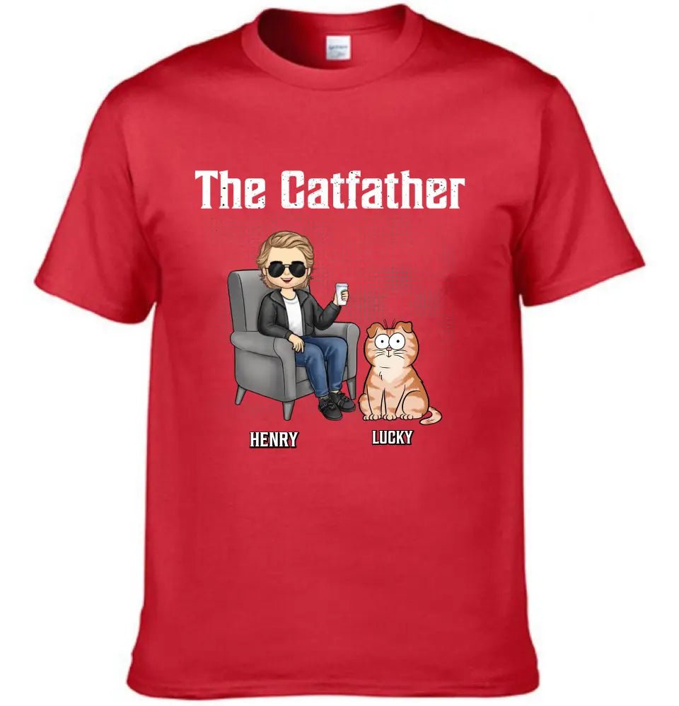 Best Cat Dad Ever - Cat Personalized Custom Unisex T-shirt - Father's Day, Gift For Pet Owners, Pet Lovers - OLESA