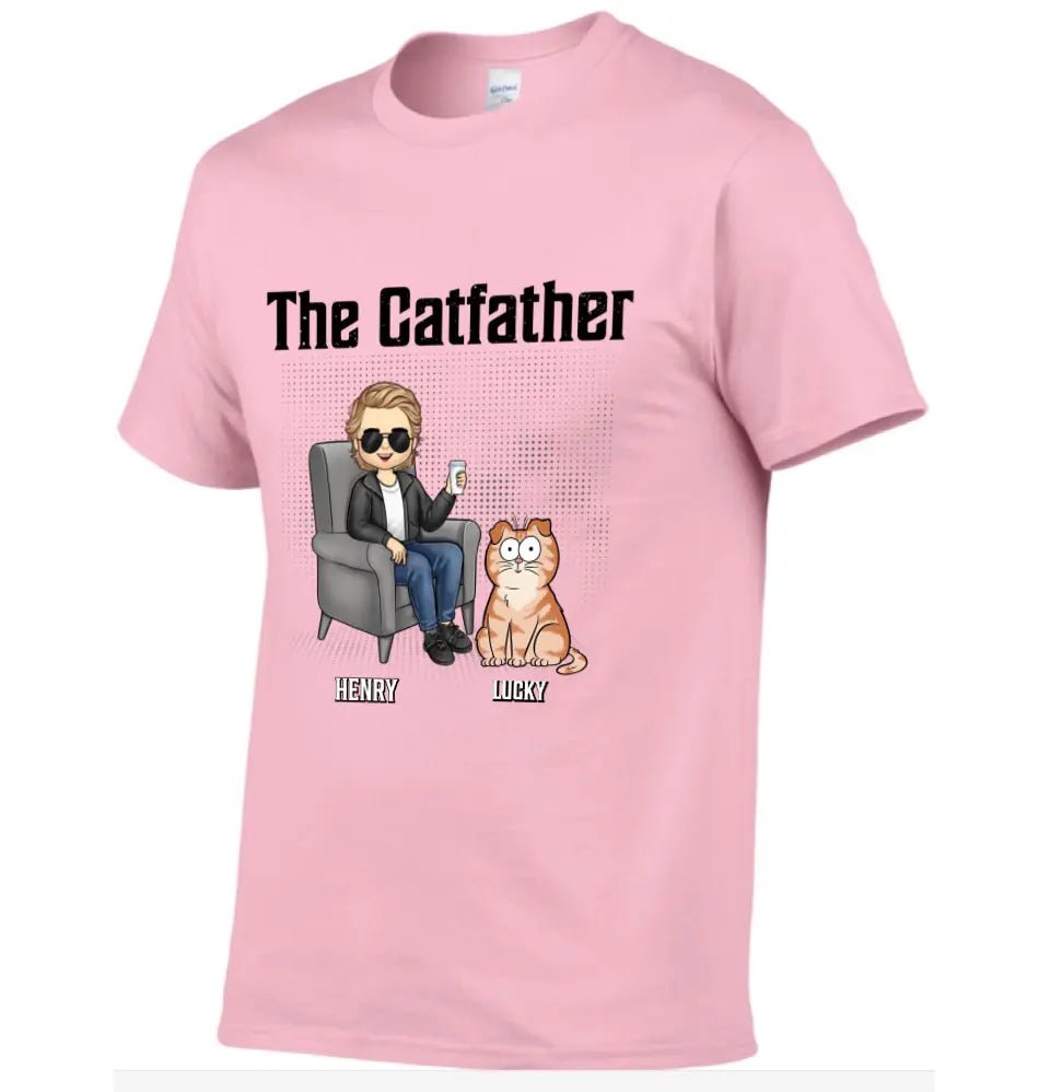 Best Cat Dad Ever - Cat Personalized Custom Unisex T-shirt - Father's Day, Gift For Pet Owners, Pet Lovers - OLESA