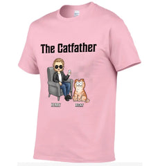 Best Cat Dad Ever - Cat Personalized Custom Unisex T-shirt - Father's Day, Gift For Pet Owners, Pet Lovers - OLESA