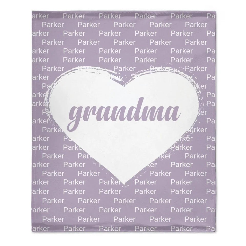 Blankets To Convey Love - Name And Designation Custom Personalized Text Loving Blanket - A Gift For Family - OLESA