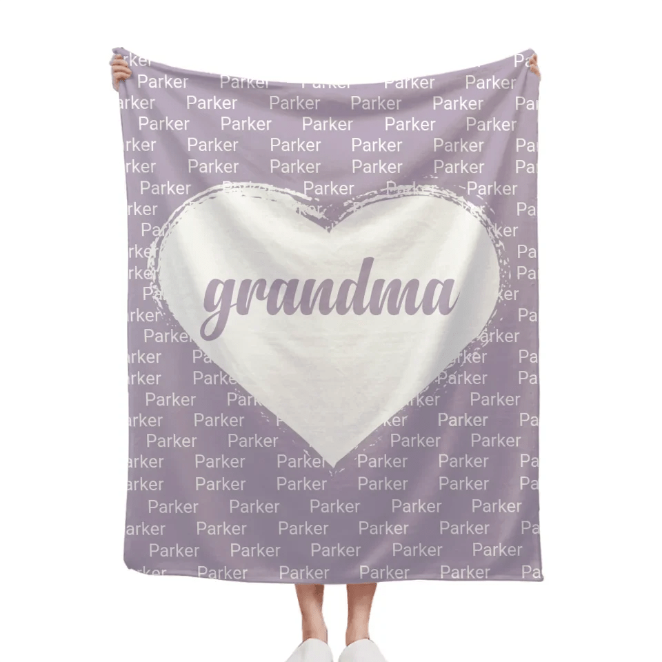 Blankets To Convey Love - Name And Designation Custom Personalized Text Loving Blanket - A Gift For Family - OLESA