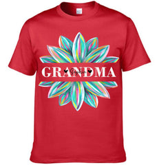Comfort Colors® Grandma Flower Color Trend Shirt, Gift For Grandma T-Shirt - OLESA