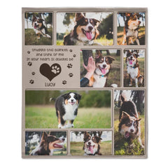 Custom Pet Photo Blanket - Personalized Pet Photo and Name Memorial Blanket - A Memorial Gift For Pet lovers,Pet Owners - OLESA