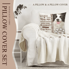 Custom Pet Pillow - Personalised Commemorative Pillow with Pet's Photo,Name and Year - A Gift For Pet Owners,Pet Lovers - OLESA