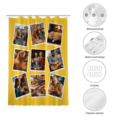 Custom Photo Shower Curtains Personalized Gifts for Your Family - OLESA