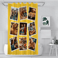 Custom Photo Shower Curtains Personalized Gifts for Your Family - OLESA