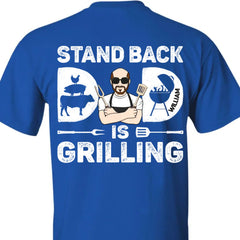 Customized Barbecue - themed Clothing - Personalized Character Images and Name - Unique Gift For Dad - OLESA
