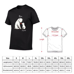 Customized bear children's cotton T-shirt with personalized name - OLESA