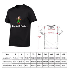 Customized Christmas Style Elf Costumes - Personalized Family Name And Photo Clothes - A Gift For Family,Team - OLESA