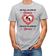 Customized Photo “We Choose to Love Each Other” Valentine's Day Shirt - Gift for a Loved One - OLESA