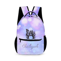 Customized School Bags for Girls - Personalized Name Butterflies for Kids - Gifts for Girls - OLESA