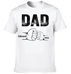 Dad The Man The Myth The Legend - Personalized Shirt Father's Day - OLESA
