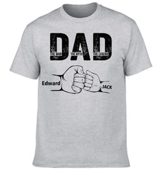 Dad The Man The Myth The Legend - Personalized Shirt Father's Day - OLESA