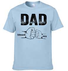 Dad The Man The Myth The Legend - Personalized Shirt Father's Day - OLESA