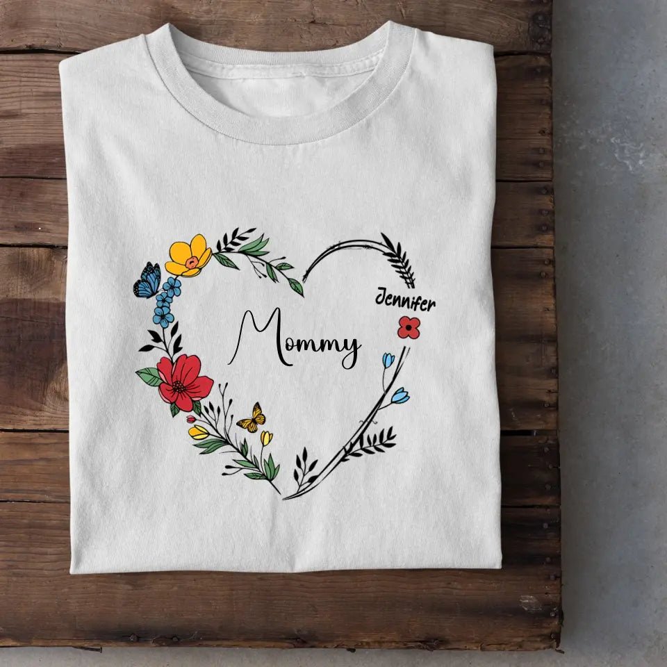 Family Personalized Unisex T-Shirt - Gift for Mom, Grandma - OLESA