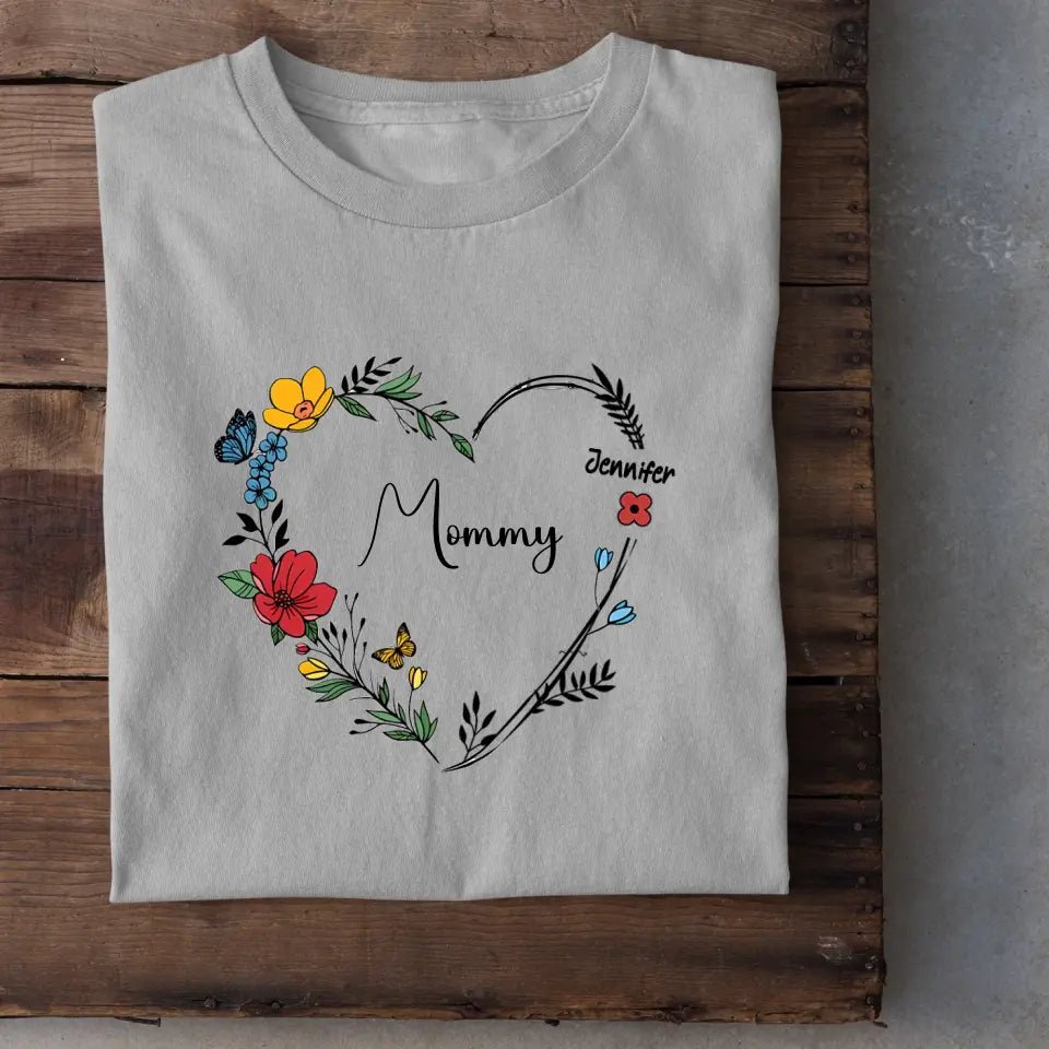 Family Personalized Unisex T-Shirt - Gift for Mom, Grandma - OLESA