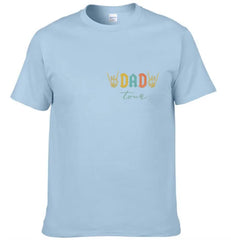 Fatherhood Tour T-Shirt, Sometimes I Rock It Sometimes It Rocks Me - OLESA