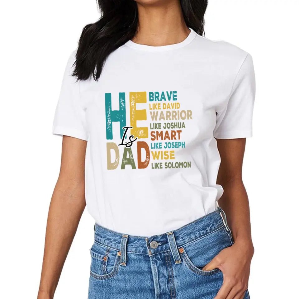 Father's Day Bible Verses T-Shirts Gifts for Dad - OLESA