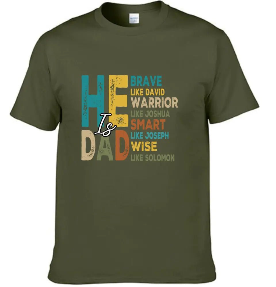 Father's Day Bible Verses T-Shirts Gifts for Dad - OLESA