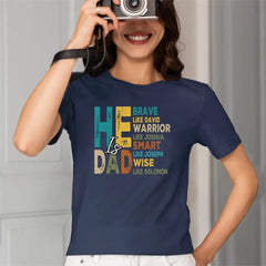 Father's Day Bible Verses T-Shirts Gifts for Dad - OLESA