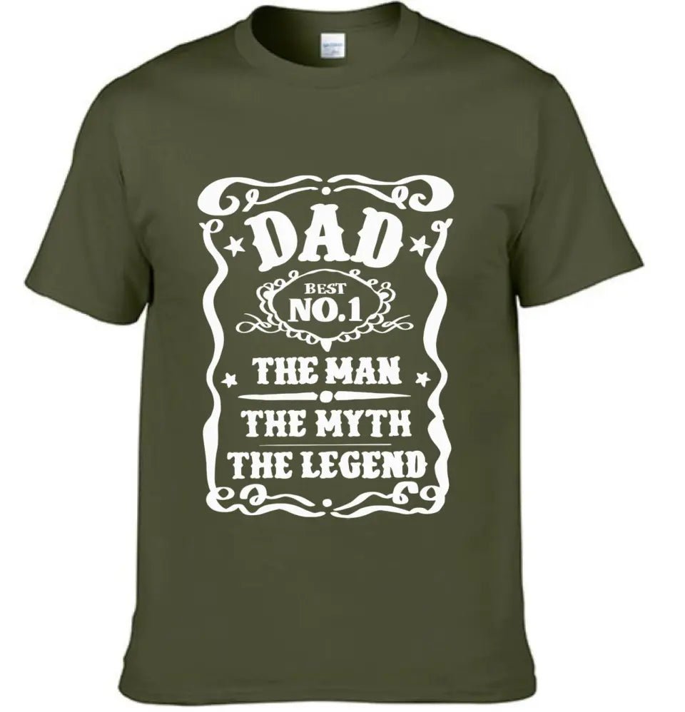 Father's Day t-shirt, Best Dad, Whiskey Label, Happy Fathers Day - OLESA