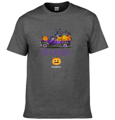 Fun with Pumpkins - Name Customized Halloween T - Shirts - OLESA