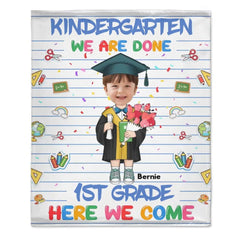 Gifts For Kids In Graduation - Personalized Photo Blanket - OLESA