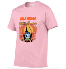 Grandma of Little Monsters - Family Personalized Custom T-shirts, a gift for Grandma and Grandpa - OLESA