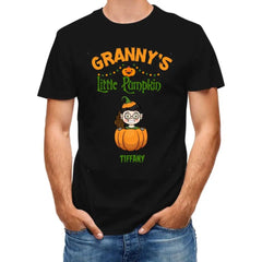 Happy Halloween - Personalized Pumpkin T - Shirt - A Halloween Gift for Family - OLESA