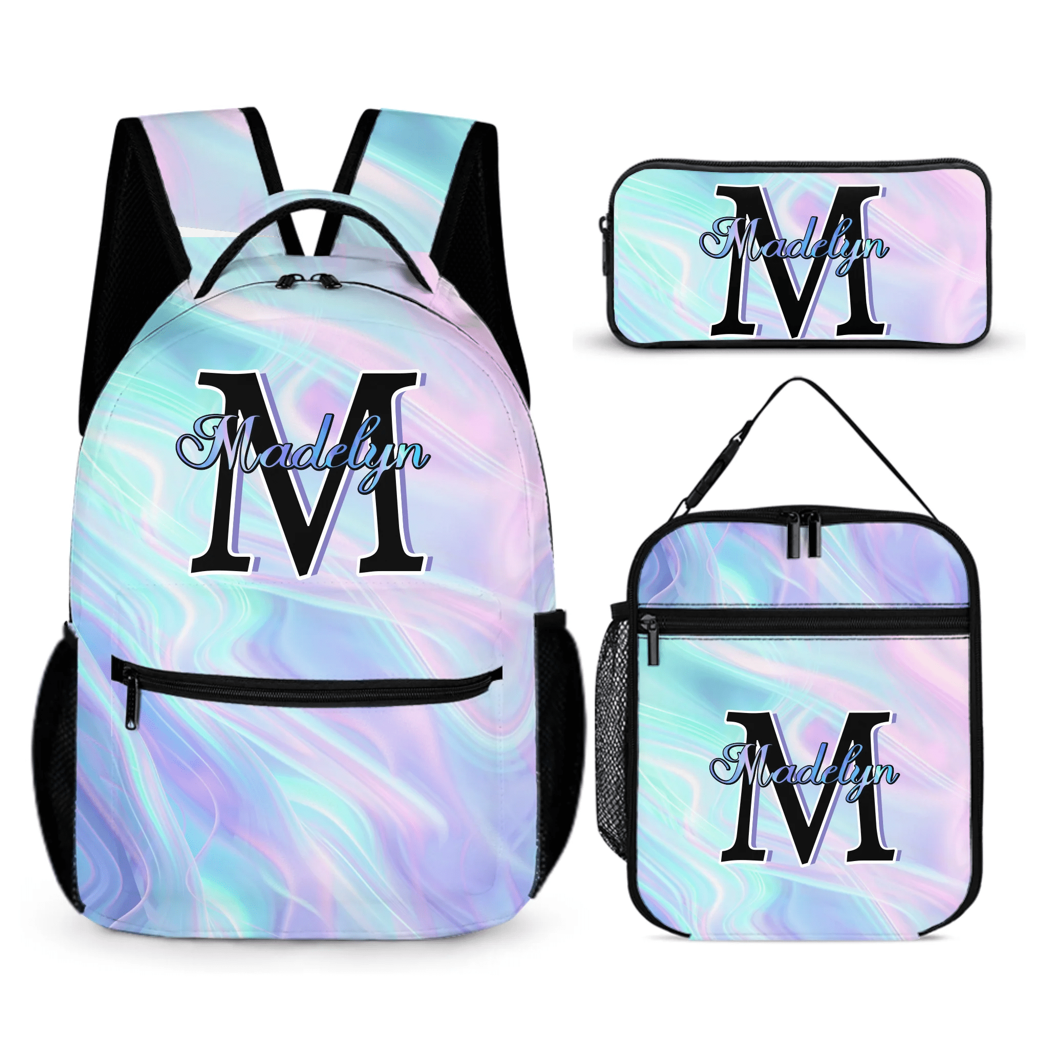 Initials Customized Backpacks - A Great Gift For Your Child To Start The School Season - OLESA