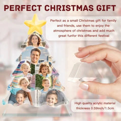 Merry Christmas - Customized Photo Christmas Tree - OLESA
