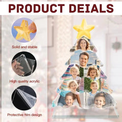 Merry Christmas - Customized Photo Christmas Tree - OLESA