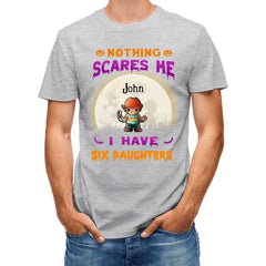 Nothing Scares Me Personalized Halloween T - Shirt - OLESA