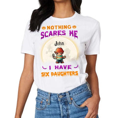 Nothing Scares Me Personalized Halloween T - Shirt - OLESA