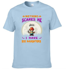 Nothing Scares Me Personalized Halloween T - Shirt - OLESA